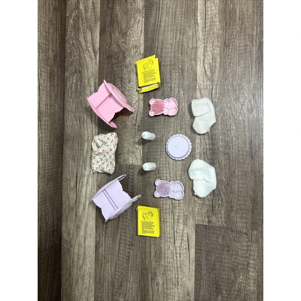 G1 My Little Pony Newborn Twins JANGLES AND TANGLES ACCESSORIES ONLY Incomplete